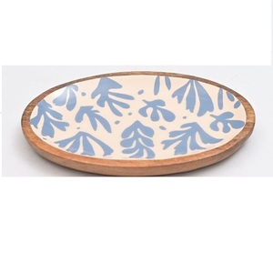 Tazón Redondo de Madera de Gran Tamaño, Tazón de Madera de Acacia para Frutas y Ensaladas, Tazón para Servir Hecho a Mano de Calidad Superior, Proveedor de la India - Product Image 1