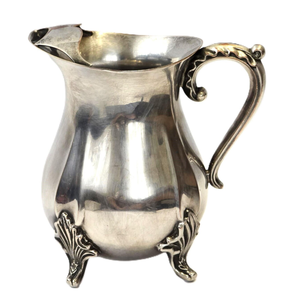 Pichet décoratif en acier inoxydable, taille et forme personnalisées, écologique, grande capacité, pour eau, lait et jus de citron vert, pichet argenté - Product Image 1
