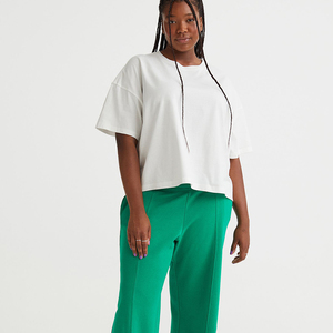 DYNAMO GEARS Pantalon de jogging long décontracté pour femme avec logo personnalisé, survêtement, pantalon de sport, de course, de jogging, en polyester - Product Image 1