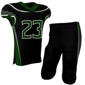 Conjunto de Uniforme de Fútbol Americano para Adultos, Talla Grande, Jersey y Pantalones Sublimados Personalizados, Ropa Profesional para Equipos, Cuello en V Corto Ajustable - Product Image 4