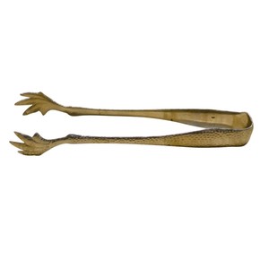 Pinzas para Hielo con Diseño de Garra de Águila, Bañadas en Oro, Diseño Moderno, Ecológicas, Utensilios de Bar de Lujo para Servir, Uso en el Hogar, Bar y Cocina - Product Image 1