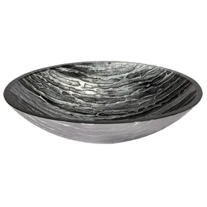 Premium Handmade Hammered Metal Bowl for Luxury Dining Table Home Decor Wholesale ManufacturerCeramic <b>Decorative</b> <b>Plate</b> Handmade - Product Image 2