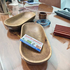 Producto Superior 100% Natural de Alta Calidad, Portavelas y Cuenco de Madera Redondos para Decoración de Diwali y Navidad, Diseño Más Reciente - Product Image 6