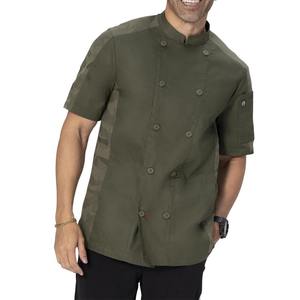 Nouvelles uniformes de chef de qualité supérieure en coton 100% pour l'hôtellerie et la restauration, coupe-vent et imperméables, dernier design - Product Image 3