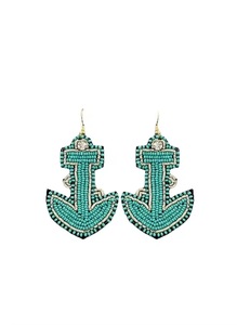 Pendientes de Perlas con Diseño Creativo de Fresa para Futura Mamá, Pendientes de Perlas de Arroz Hechos a Mano para Mujer, Joyería para Fiestas de Verano en la Playa - Product Image 6