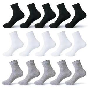 Chaussettes confortables en coton, formelles, décontractées, sportives, respirantes et anti-odeurs, longueur cheville, personnalisables, pour usage quotidien - Product Image 6
