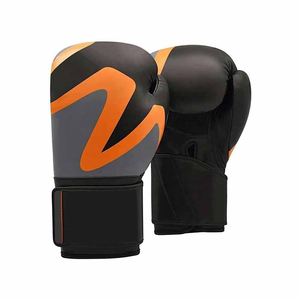 Gants de boxe durables et personnalisables en cuir pour l'entraînement, doublure douce, prise confortable, séchage rapide, parfaits pour le cardio et la mode - Product Image 1