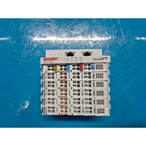 Ensemble de couplage EtherCAT Beckhoff EK1100+EL2008+EL9410+EL1088+EL3054+EL3403, ensemble de terminaux I/O EtherCAT, utilisé comme il est, matériel ancien - Product Image 6