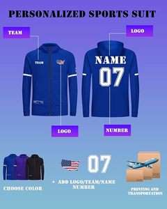 Trajes Deportivos Personalizados para Hombre, Uniforme Deportivo con Logotipo para Equipo, Chaqueta y Pantalón Deportivos Casuales para Jóvenes - Product Image 4