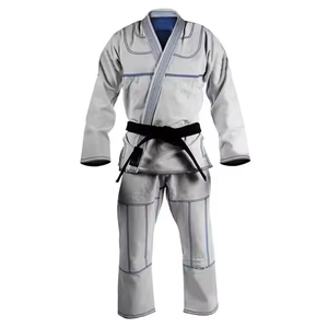 Traje de Judo Premium, Ropa de Entrenamiento Cómoda, Flexible, Ligera, Transpirable y Duradera, Opción Frontal de Poliéster/Algodón - Product Image 1