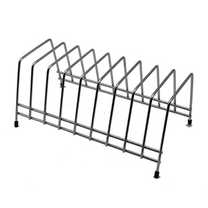 Premium stainless steel <b>dish</b> drying <b>rack</b> designed for modern kitchens with durable rust-resistant construction - Product Image 3