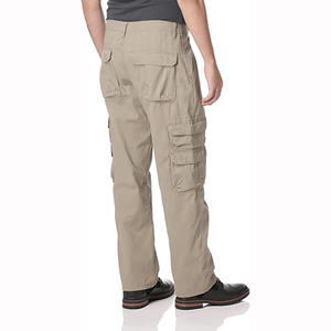 Pantalon cargo décontracté pour homme, coupe droite, pas cher, durable, tissu 100% coton, brodé, respirant, imperméable, écologique - Product Image 3