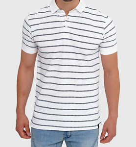 เสื้อโปโลชายขายส่งจากปากีสถาน ผลิตตามสั่ง ผ้าฝ้าย 100% แขนสั้น เสื้อโปโลลำลองสำหรับผู้ชาย แห้งเร็ว - Product Image 6