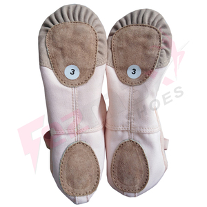 Chaussures de ballet professionnelles pour filles, de qualité supérieure, légères, en toile, avec cordon élastique doux pour tout-petits - Product Image 4