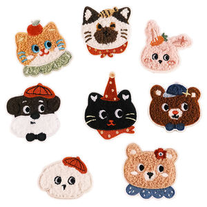 Parches Bordados Personalizados al por Mayor de Fábrica, Parche Termoadhesivo de Tigre 3D, Parche de Tela Bordado de Animales para Sombreros, Bolsos y Chaquetas - Product Image 4