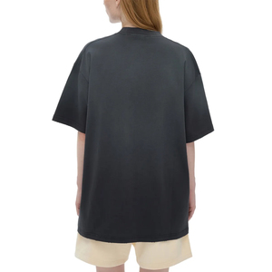 Artist industry Heavyweight Oversized <b>Acid</b> Wash T Shirt Blank Faded Vintage Cotton <b>Drop</b> Shoulder Tee - Product Image 4