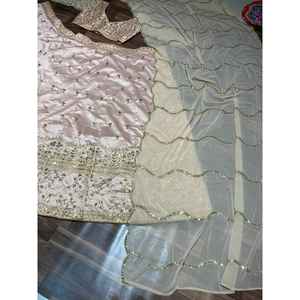 ชุดราตรีปักสวยงามดีไซน์เนอร์ชุดปาร์ตี้ lehenga choli - Product Image 2