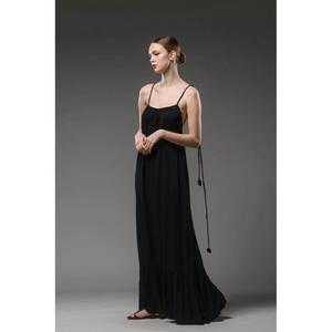 เดรสยาวสีสันตามสั่งสำหรับผู้หญิง แขนบานทรงหลวม สวมใส่สบายๆ สำหรับฤดูร้อน ชุดชายหาด สไตล์โกธิค ลายดอกไม้ ลายเพสลีย์ ผ้าฝ้าย 100% - Product Image 3