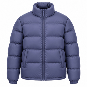 Breathable Waterproof Eco-Friendly Men's Winter Quick Dry Ultra-<b>light</b> Hooded <b>Puffer</b> <b>Jacket</b> Warm Front Logo Customizable Casual - Product Image 4