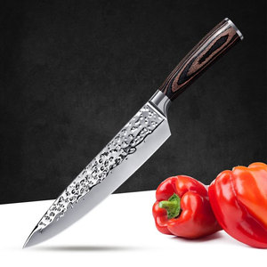 Cuchillo de Chef de Acero Inoxidable con Agarre Cómodo, Herramienta de Corte para Cocina, Hogar, Restaurante y Aplicaciones Culinarias - Product Image 4