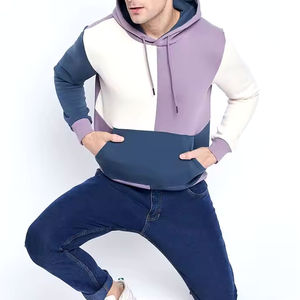 Sweat-shirt à capuche pour homme, coupe classique, tricoté, décontracté, avec poches, en polyester 350g, imprimé par sublimation, collection automne, ODM - Product Image 2