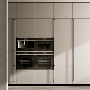 Ensemble d'armoires de cuisine modernes en bois blanc sur mesure JY Project, armoire de garde-manger modulaire, îlot, prêt à assembler, utilisation hôtelière de luxe - Product Image 4