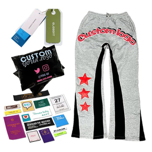 Pantalones Deportivos Ajustados de Alta Calidad para Hombre, Negros, Casuales, con Estampado Gráfico Urbano, de Secado Rápido, Transpirables, 100% Poliéster, con Cordón Ajustable - Product Image 4