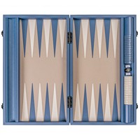 Jeu de Backgammon Carré de Luxe en Cuir Attrayant, Plateau Imprimé, Pions en Résine Faits Main, Personnalisable, Pliable, Haute Qualité, Formel