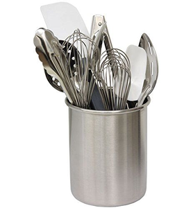 Support à Cuillères en Acier Inoxydable Livraison Rapide Support pour Ustensiles de Cuisine en Acier Fourchettes Cuillères Baguettes Meilleur Prix - Product Image 1