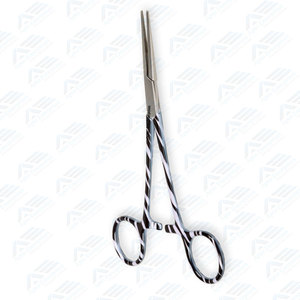 Pinces chirurgicales en acier inoxydable 16 cm droites courbes Pinces artériales Ensemble d'instruments manuels Certifié CE Classe I Utilisation hospitalière - Product Image 5