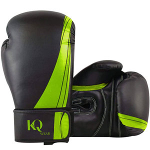 Gants de boxe en cuir durables, design léger, support de poignet sécurisé, parfaits pour l'entraînement avec sac de frappe, le sparring et les séances de fitness - Product Image 1