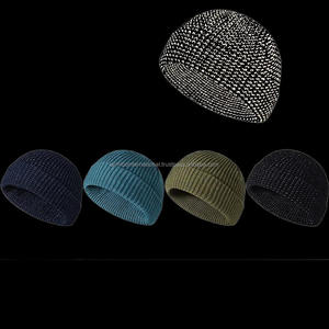 Bonnets décontractés unisexes pour hommes et femmes, taille personnalisée, couleur unie, style hip hop - Product Image 5