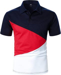 Polo de golf en coton brodé avec impression personnalisée Chemises de sport pour hommes T-shirts polo avec logo Broderie décontractée par sublimation Soie OEM Pcs - Product Image 4