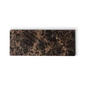 Bandeja Rectangular de Mármol Marrón Pietra, Bandeja Decorativa de Piedra Natural para Servir, Decoración de Hogar de Lujo - Product Image 2