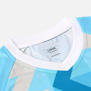 Uniforme de Fútbol Personalizado por Transferencia Térmica, Conjunto de Camiseta de Fútbol para Adultos, Camiseta de Fútbol en Blanco, Conjunto Completo de Fútbol, 100% Poliéster - Product Image 2