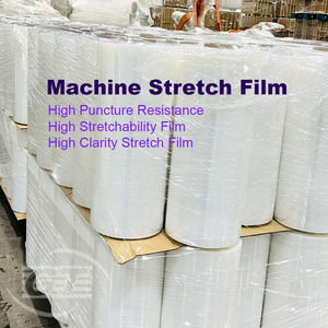 Meilleur prix, film étirable en PE souple de 12 pouces, 30-50 cm, rouleau pour emballage, film étirable LLDPE coloré, emballage provenant du fabricant - Product Image 5