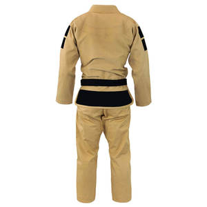 Mens Competition Gi Uniform Breathable Cotton Training Suit Long Sleeve Jacket Comfortable <b>Athletic</b> Sports Clothing - Product Image 3
