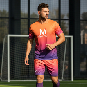 Ensemble de maillots de football sublimés haut de gamme en polyester respirant, personnalisables pour clubs et équipes – Vêtements de football en gros - Product Image 6