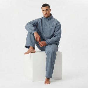 <b>Men</b> Nylon Outdoor Tracksuit Full Zip Windbreaker <b>Jacket</b> Stand Collar Training Suit Wholesale High Quality With Customize Logo - Product Image 3