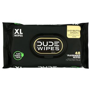 DUDE Salviette Umidificate Extra Large al Burro di Karité, 240 Pezzi, Morbide e Confortevoli - Product Image 3