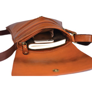 Bolso Bandolera SALVA LEATHER, Ligero, Duradero, de Mezclilla, Personalizado, para Viajes Urbanos, Compacto, para Hombres y Mujeres, Bolsos Deportivos - Product Image 5