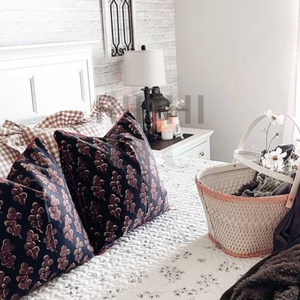 Ridhi nouveaux coussins noirs de minuit pour la décoration intérieure housses de coussin en coton pour oreillers de canapé décoratifs pour le salon - Product Image 3