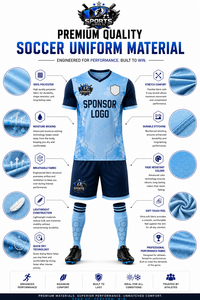 Uniformes de Fútbol Personalizados al por Mayor, Conjuntos Deportivos Transpirables, de Secado Rápido, Ecológicos y que Absorben la Humedad, Camiseta y Pantalones Cortos de Fútbol - Product Image 4