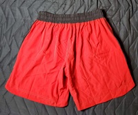 Obtenez des shorts de combat MMA RDX personnalisés avec logo, shorts de arts martiaux mixtes rouges pour hommes