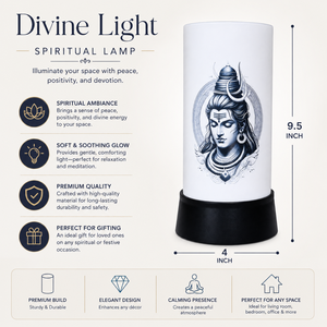 Modern Shiva Divine <b>Light</b> LED Table Lamp Spiritual Night <b>Light</b> <b>Decorative</b> Meditation Bedroom Living Room Home Decor Gift Lamp - Product Image 5