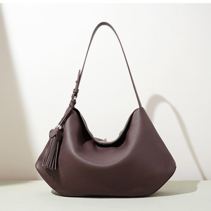 Wholesale High Quality Single <b>Strap</b> Genuine Leather Handbags Ladies <b>Shoulder</b> Bags Crossbody Women Tote Bag. - Product Image 5