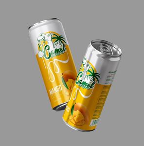 Boisson gazeuse au jus de mangue de chameau avec nata de coco, saveur naturelle, personnalisable OEM ODM pour la distribution mondiale au Vietnam - Product Image 2