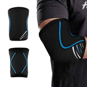 Soporte de Codo de Neopreno para Levantamiento de Pesas con Logotipo Personalizado, 5-9 mm de Grosor, Suave, para Entrenamiento, Servicio OEM/ODM Personalizado - Product Image 4