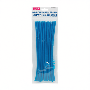 Pulisci-piùlleri Ilan 30 cm Blu cielo 20 pezzi per lavori artigianali e progetti fai da te - Product Image 1