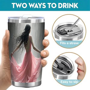 20oz Stainless Steel Tumbler Double Wall Sublimation Ready Blank <b>Cup</b> For Customization - Product Image 5